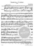 Franz Schubert: Sonata in A minor D 821 Arpeggione (noty na violu, klavír)