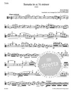 Franz Schubert: Sonata in A minor D 821 Arpeggione (noty na violu, klavír)