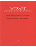 W.A. Mozart: Complete Works For Violin And Piano 1 (noty na housle, klavír)