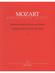 W.A. Mozart: Complete Works For Violin And Piano 1 (noty na housle, klavír)