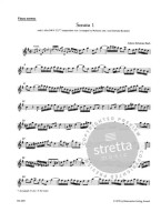 J.S. Bach: Sechs Sonaten für Flöte und obligates Cembalo 1 (noty na příčnou flétnu, klavír)