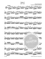 J.S. Bach: Zwei Suiten für Flöte (noty na příčnou flétnu)