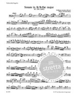 W.A. Mozart: Sonata according K. 292/196c in B-flat major (noty na violoncello, klavír)