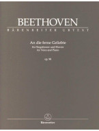 Beethoven: An die ferne Geliebte op. 98 (noty na klavír, zpěv)