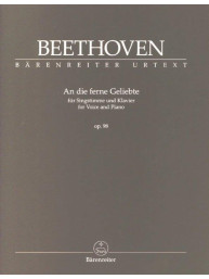 Beethoven: An die ferne Geliebte op. 98 (noty na klavír, zpěv)