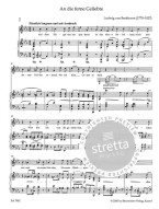 Beethoven: An die ferne Geliebte op. 98 (noty na klavír, zpěv)