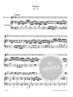 J.S. Bach: Sonate g-Moll BWV 1020 (noty na příčnou flétnu, klavír)