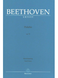 Beethoven: Fidelio Op 72 (noty na klavír, zpěv)