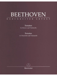 Beethoven: Sonatas (noty na violoncello, klavír)