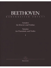 Beethoven: Sonatas 1 (noty na housle, klavír)