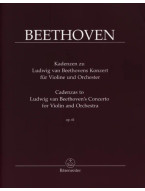 Beethoven: Cadenzas To Beethoven's Violin Concerto Op.61 (noty na housle)
