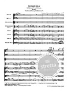 W.A. Mozart: Concerto in A major K. 622 (noty, partitura)