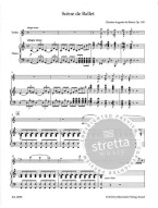 Charles Auguste de Bériot: Scéne de Ballet op. 100 (noty pro housle, klavír)