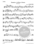 Giuseppe Tartini: Sonate in G-Moll, Teufelstriller (noty na housle, basso continuo)