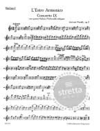 Antonio Vivaldi: Concerto 7 From 'L'Estro Armonico' F Major Op. 3/7 (noty na housle, klavír)