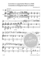 Oskar Rieding: Concertino in Hungarian Style in A minor op. 21 (noty na housle, klavír)