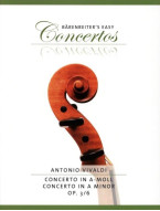 Antonio Vivaldi: Concerto in A minor Op. 3 Nr. 6 (noty na housle, klavír)
