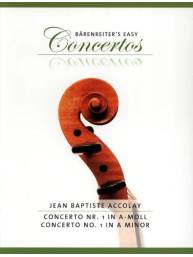 Jean-Baptiste Accolay: Concerto No 1 in A minor (noty pro housle, klavír)