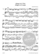 Joseph-Hector Fiocco: Allegro G Major (noty na housle, klavír)
