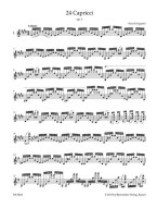 Niccolo Paganini: 24 Caprices Op.1 & 24 Contradanze Inglesi (noty na housle)