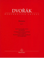 Antonín Dvořák: Romance Op.11 (noty na housle, klavír)