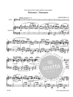 Antonín Dvořák: Romance Op.11 (noty na housle, klavír)