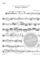 Antonín Dvořák: Romance Op.11 (noty na housle, klavír)