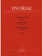 Antonín Dvořák: Gypsy Songs Op.55 - High Voice (noty na klavír, zpěv)