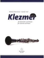 Klezmer for Clarinet and Piano (noty na klarinet, klavír)