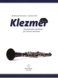 Klezmer for Clarinet and Piano (noty na klarinet, klavír)