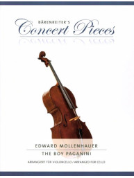 Edward Mollenhauer: The Boy Paganini (noty na violoncello, klavír)