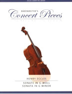 Henry Eccles: Sonata in G minor (noty na violoncello, klavír)