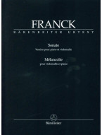 César Franck: Sonata / Mélancolie (noty na violoncello, klavír)