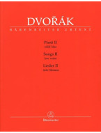 Antonín Dvořák: Songs II - Low Voice (noty na klavír, zpěv)