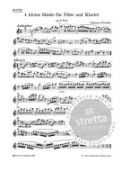 Johannes Driessler: 4 Small Pieces op. 8/2 (noty na příčnou flétnu, klavír)