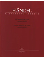 Georg Friedrich Händel: 11 Sonatas (noty na příčnou flétnu, basso continuo)