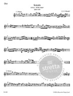 Georg Friedrich Händel: Complete Sonatas (noty na hoboj, basso continuo)