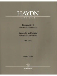 Joseph Haydn: Cello Concerto No.1 In C Hob.VIIb (noty, partitura)