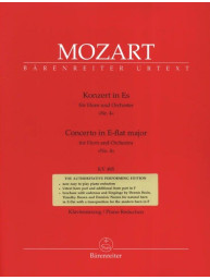 W.A. Mozart: Concerto in E-flat major No. 4, KV 495 (noty na lesní roh, klavír)