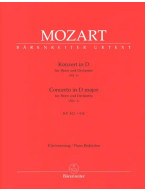 W.A. Mozart: Concerto in D major No. 1, KV 412+514 / 386b (noty na lesní roh, klavír)