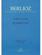 Hector Berlioz: L'enface du Christ op. 25 Hol. 130 (noty na klavír, zpěv)
