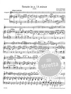 Franz Schubert: Sonata in A minor - Arpeggione D 821 (noty na klarinet, zpěv)
