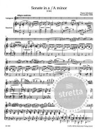 Franz Schubert: Sonata in A minor - Arpeggione D 821 (noty na violoncello, klavír)