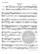 Antonio Vivaldi: Complete Sonatas RV 39-47 (noty na violoncello, basso continuo)