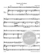 Antonio Vivaldi: 2 Sonatas RV 40, RV 46 (noty na violoncello, basso continuo)