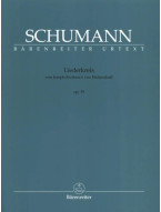 Robert Schumann: Liederkreis Op. 39 - Medium Voice (noty na klavír, zpěv)