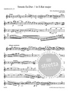 Felix Mendelssohn: Sonata In E-Flat For Clarinet & Piano (noty na klarinet, klavír)