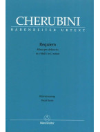 Luigi Cherubini: Requiem in C Minor (noty na klavír, zpěv)