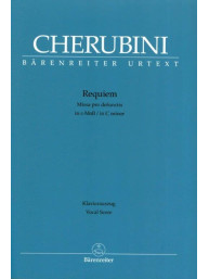 Luigi Cherubini: Requiem in C Minor (noty na klavír, zpěv)