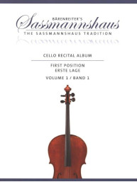 Cello Recital Album - First Position Volume 1 (noty na violoncello, klavír)